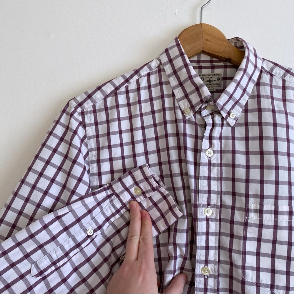 J.Crew Plaid Button Down Shirt